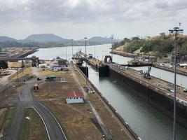 cidade do panamá e canal do panamá foto