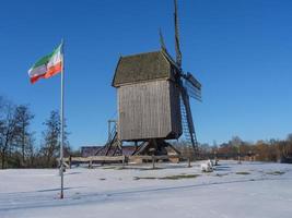 horário de inverno na Vestfália foto