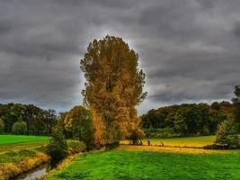 tempo de outono na Westphalia foto