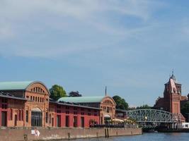 luebeck, alemanha, 2020 - a cidade de luebeck no mar báltico na alemanha foto