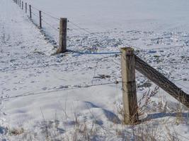 horário de inverno na Vestfália foto