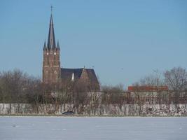 horário de inverno na Vestfália foto