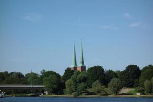 a cidade de luebeck na alemanha foto