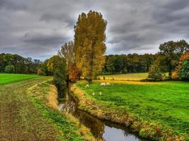 tempo de outono na Westphalia foto