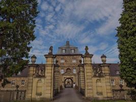 dorsten, alemanha, 2021-o castelo de lembeck na alemanha foto