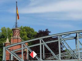 luebeck, alemanha, 2020 - a cidade de luebeck no mar báltico na alemanha foto