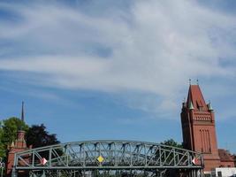 luebeck, alemanha, 2020 - a cidade de luebeck no mar báltico na alemanha foto