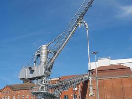 luebeck, alemanha, 2020 - a cidade de luebeck no mar báltico na alemanha foto