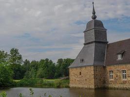 dorsten, alemanha, 2021-o castelo de lembeck na alemanha foto