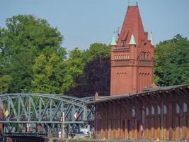 luebeck, alemanha, 2020 - a cidade de luebeck no mar báltico na alemanha foto