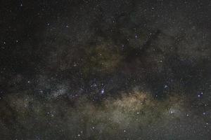 galáxia da via láctea com estrelas e poeira espacial no universo