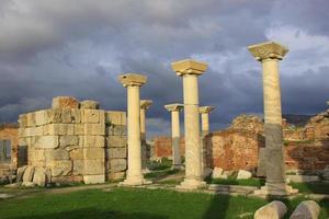 basílica de s. John, Selcuk, Izmir, Turquia foto