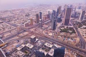 dubai vista do centro foto