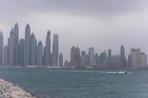 panorama dubai cidade emirados árabes unidos foto