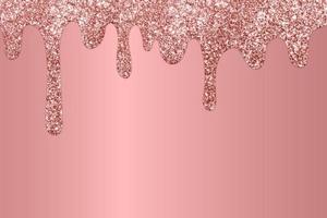 fundo de glitter pingando ouro rosa, fundo de glitter pingando foto