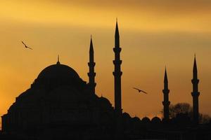 mesquita suleymaniye, istambul, turquia foto