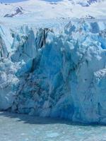 geleira perito moreno no parque nacional los glaciares, argentina foto