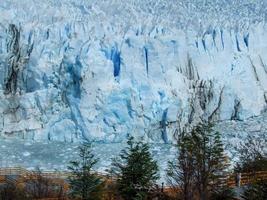 geleira perito moreno no parque nacional los glaciares, argentina foto