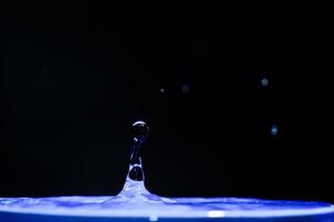 formas abstratas de água. imagem para um fundo feito de água. foto