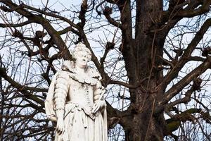 estátua rainha francesa em paris foto