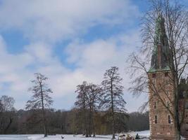 raesfeld,alemanha,2020-o castelo de raesfeld na alemanha foto