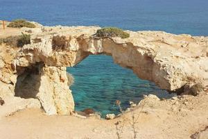 costa sul de chipre, europa foto