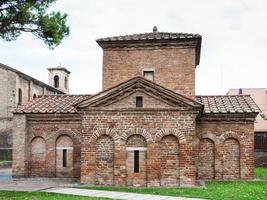 antigo mausoléu de galla placidia em ravenna foto