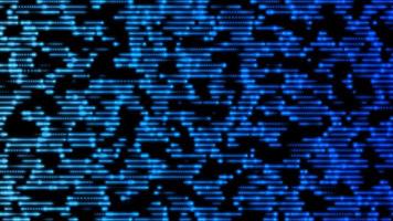 azul temático colorido brilhante partícula digital movimento luz luminância ilustração noite fundo, artístico espaço bokeh velocidade matriz efeito mágico fundo. foto