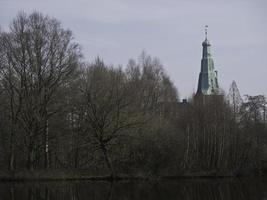 raesfeld,alemanha,2020-o castelo de raesfeld na alemanha foto