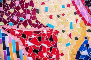 abstrato colorido mosaico. foto