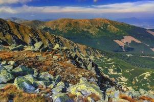 paisagem montanhosa da Eslováquia foto