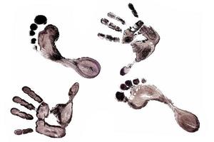 imprimir mãos e pés foto