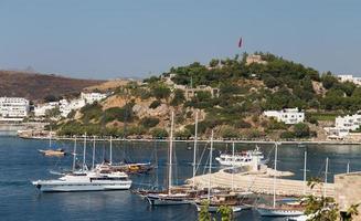 bodrum cidade em mugla foto