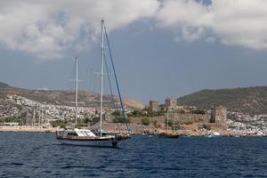 castelo de bodrum na turquia foto