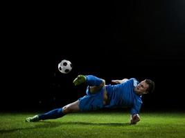 visão de jogador de futebol foto