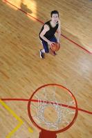 visão de jogador de basquete foto