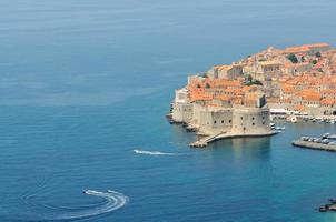 dubrovnik vista da cidade foto