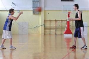 conceito de competição de basquete foto