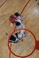 visão de jogador de basquete foto