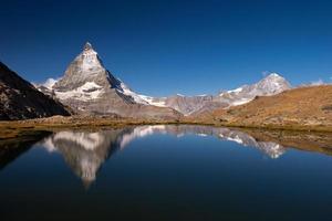 Riffelsee Matterhorn Suíça foto