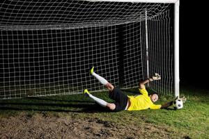 visão de jogador de futebol foto