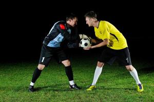 visão de jogador de futebol foto