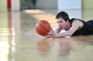 visão de jogador de basquete foto