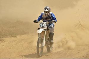 corrida de motocross foto