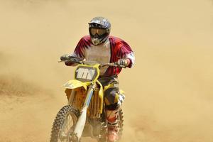 corrida de motocross foto