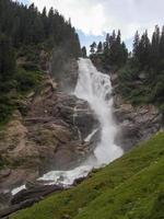 cachoeiras krimmler, áustria foto