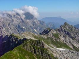 montanhas do parque nacional de berchtesgaden, alpes bávaros, alemanha foto