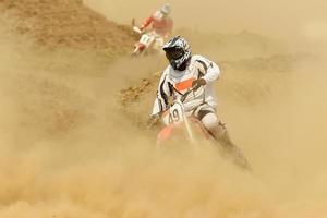 corrida de motocross foto