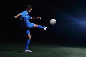 visão de jogador de futebol foto