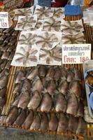 peixe seco de marisco tailandês foto